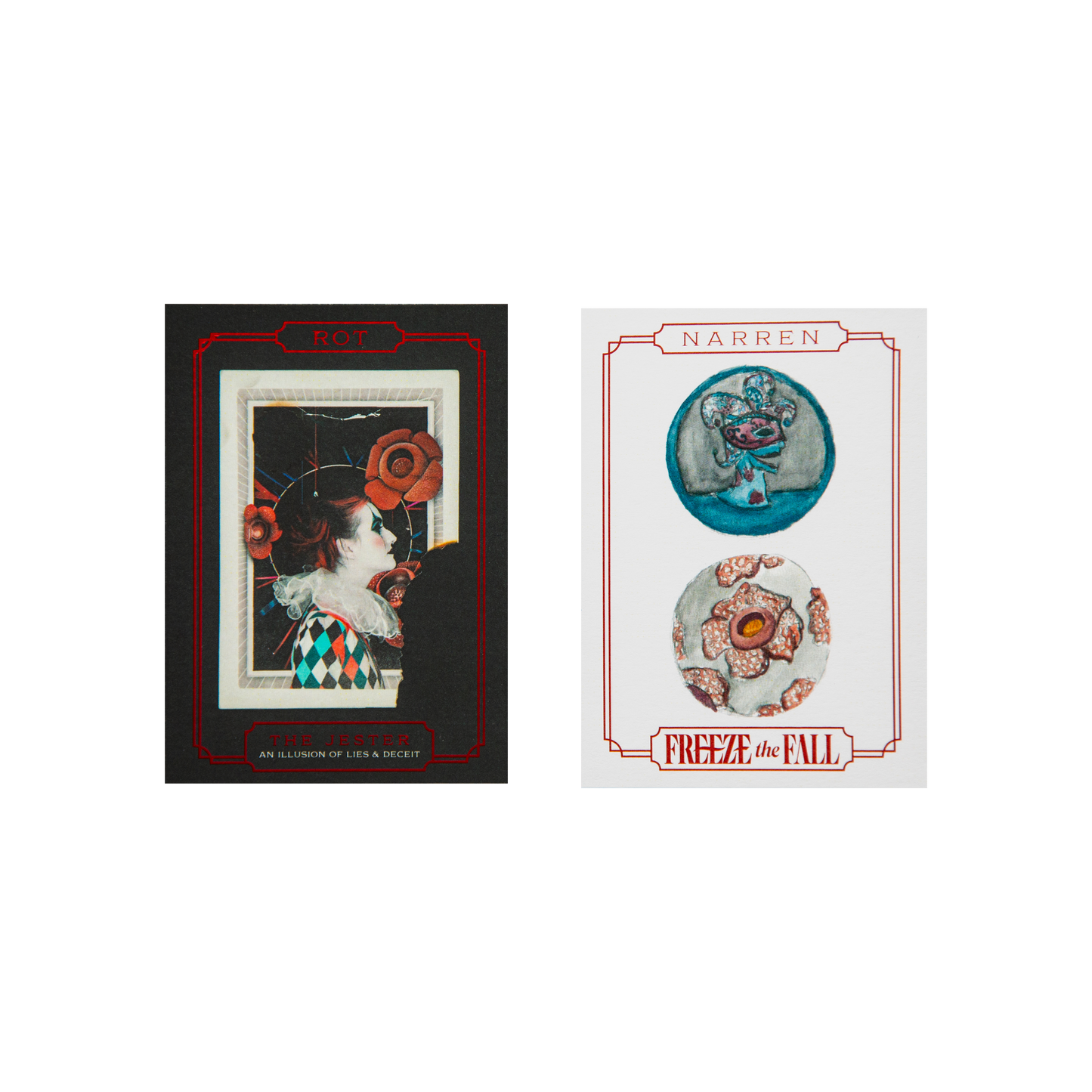 Red Garden Character Trading Cards