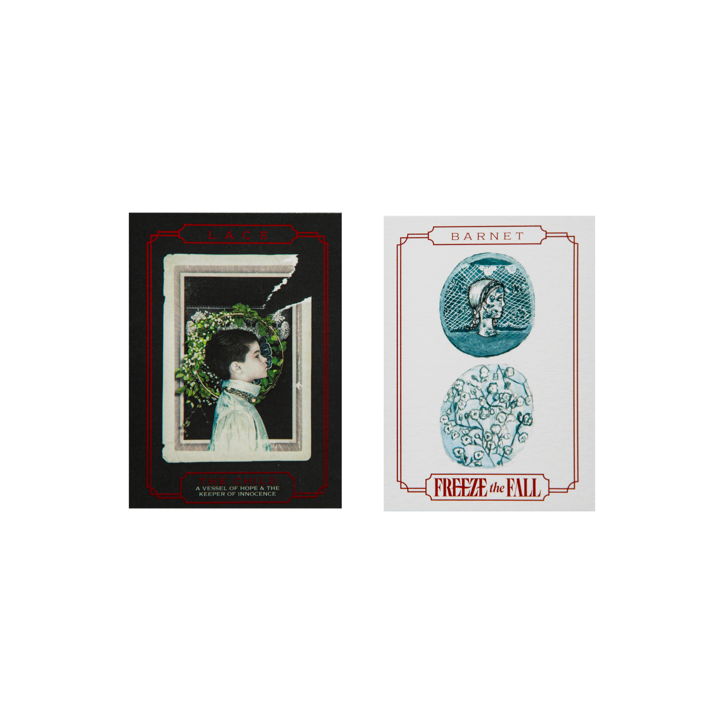 Red Garden Character Trading Cards