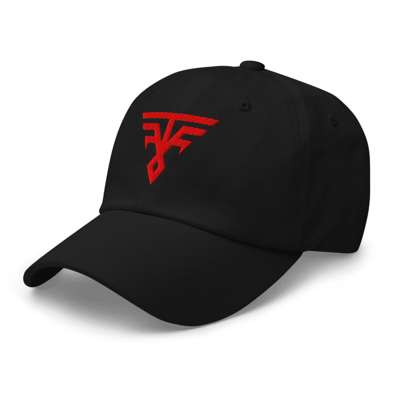 Embroidered Logo Hat - Red Logo