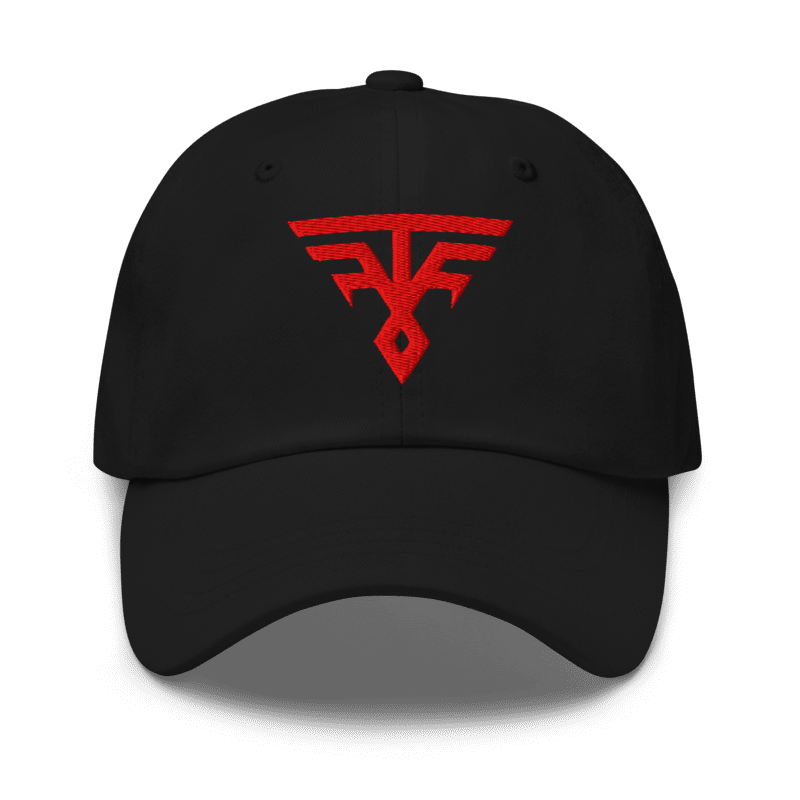 Embroidered Logo Hat - Red Logo